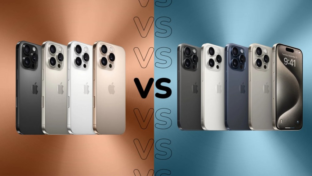 iPhone 15 Pro vs iPhone 16 Pro