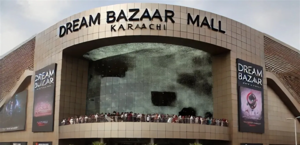 Dream Bazaar Mall looted on Opening Day