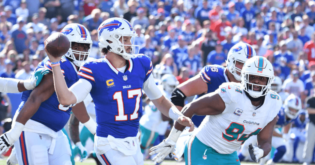 Buffalo Bills Defense Against Miami Dolphins