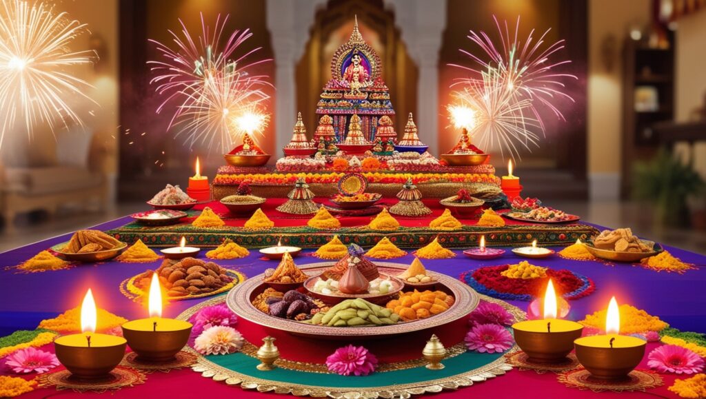 image showcase the Importance, history and traditions of Diwali