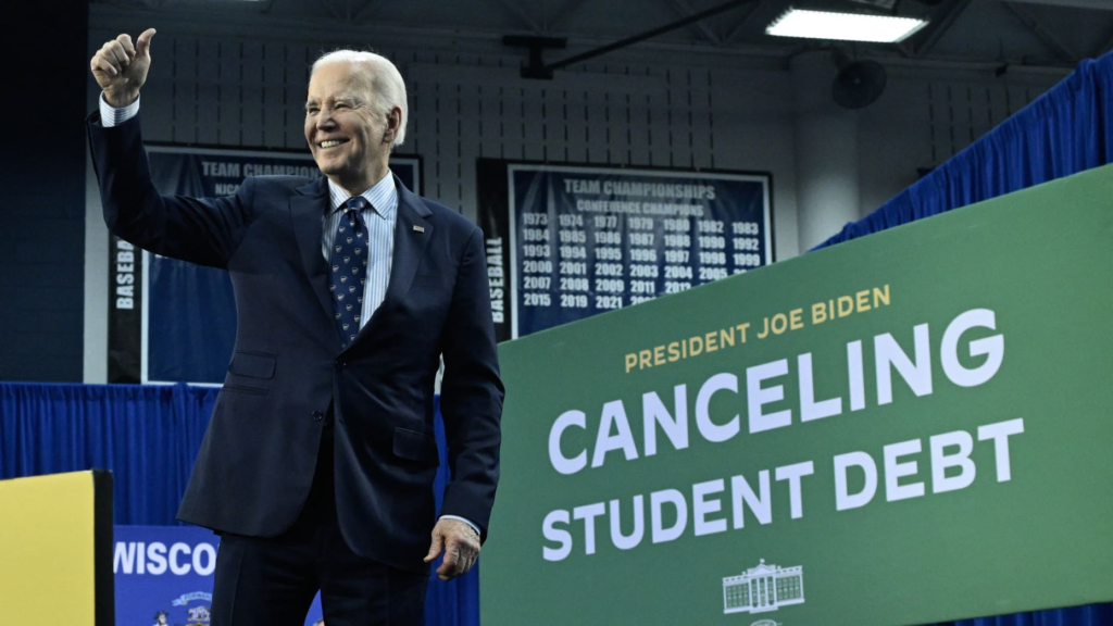 President Biden speaks on student loan relief