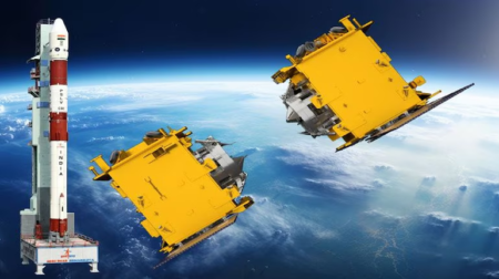 India has achieved a milestone in space technology by successfully docking two satellites, SpaDeX 01 and SpaDeX 02, in orbit through ISRO's Space Docking Experiment (SpaDeX). This accomplishment makes India the fourth nation to master space docking, joining the USA, Russia, and China. The success highlights ISRO's technological prowess and lays the groundwork for ambitious projects, including the construction of an Indian space station and advanced interplanetary missions. Nationwide celebrations erupted as political leaders, scientists, and the public commended ISRO's dedicated team for their remarkable achievement, marking a proud moment in India's journey as a spacefaring nation.